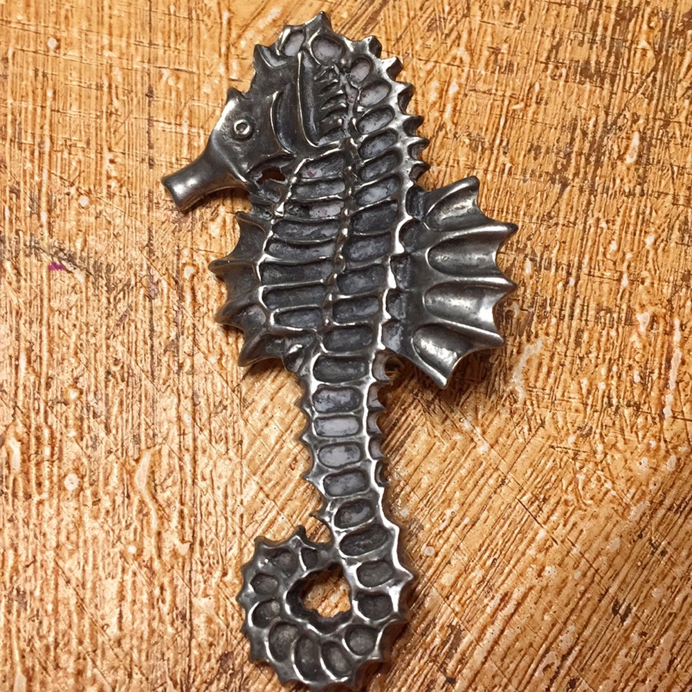 Seahorse Brooch